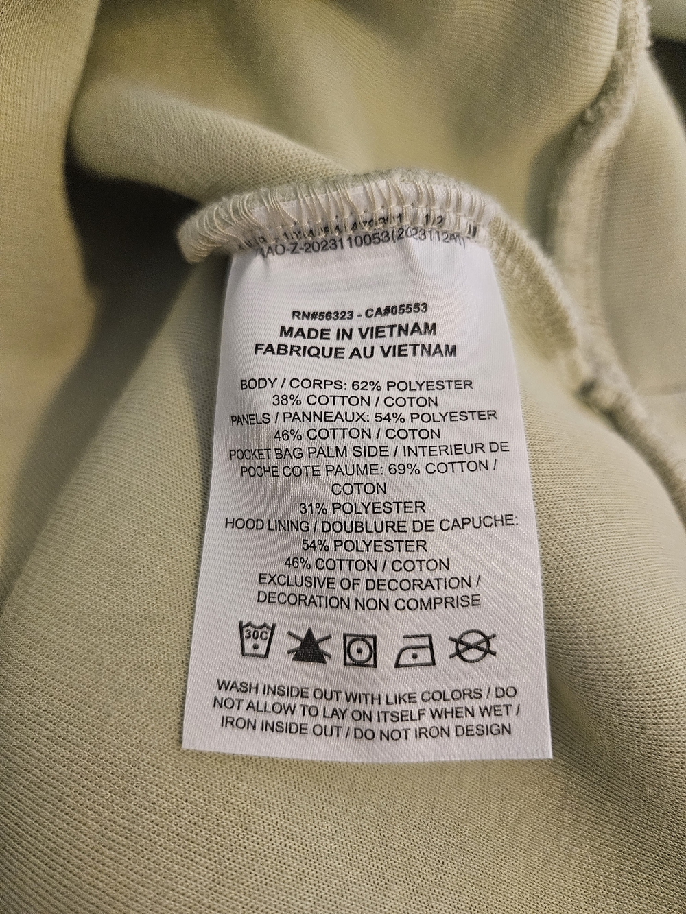 Nike Tech Fleece Reimagined Oversized Hoodie Sage Green Heavyweight - Picture 7 of 7
